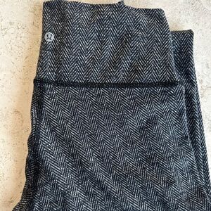 Lululemon Wunder Under Heather Gray 7/8 Length Pant Size 6